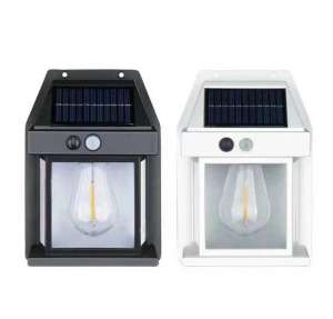LYX 1PCS Solar-Powered Tungsten Wall Light With 3 Modes - Waterproof Energy-Efficient Outdoor Garden & Villa Decorative Night Light Solar Outdoor Lights Solar Lights Outdoor Waterproof The battery life is 6-8 hours