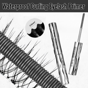 Waterproof Natural Curling Long-Lasting Eyelash Primer Sweatproof Feather Fiber Base Threaded Brush Hair Mascara Liquid Curling Makeup Setting