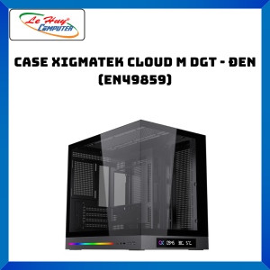 Case Xigmatek Cloud M DGT - Đen (EN49859) - Hàng Chính Hãng