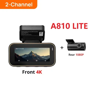 [2026 NEW] 70mai A810 Lite 4K Resolution + HDR | 4G Connectivity | Compact Size | Supercapacitor | App & Voice Control