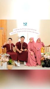 Gamis Azma Warna by Nubintang sethijab