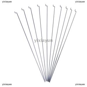 [COD] yixiayun 10Pcs Z-type Steering Gear Lever Pull Rod Servo Lever Dia 1.2mm Length 20cm