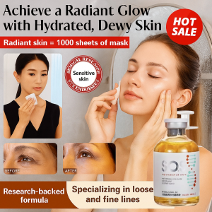 【Firming And Youthful Face】Collagen Water Glow Essence Essential Oil Essence Fades Fine Lines Evenly Beautifys Skin Moisturizing Firming Tender Smooth Skin Lifting Firming Youthful Essence Moisturizing Essence