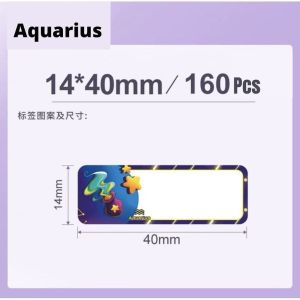 Niimbot D11 Thermal Label Printer Paper Heat Sensitive Adhesive Sticker Refill Designs