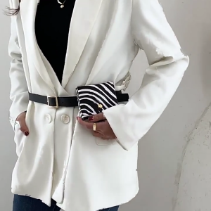 Nữ Phụ nữ Túi đeo hông da PU giản dị Túi đeo thắt lưng cổ điển Túi đựng điện thoại với đai có thể tháo rời