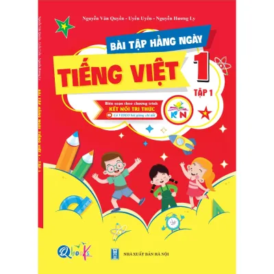 SÁCH - [ Lớp 1 - hk1 ] - Kết nối tri thức - Bài tập hằng ngày tiếng việt 1 hk1