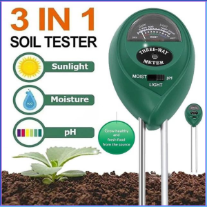 PENGIRIMAN CEPAT HEDAO Pengukur 3 in 1 Kelembapan Tanah Soil Moist PH Analyzer TL00378 / alat ukur ph tanah yg akurat digital pertanian otomatis terbaik kelembaban / ph meter tanah paling akurat