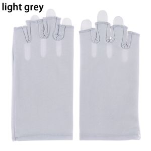 ZOOGGJZ ฤดูใบไม้ร่วงฤดูใบไม้ผลิ สั้น ระบายอากาศ กีฬา/ขับรถ/ขี่จักรยาน ถุงมือครึ่งนิ้ว ถุงมือฤดูร้อน ครีมกันแดด