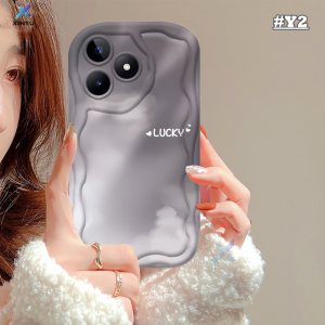 (Lokal Ready) Xinyu Casing hp Vivo Y17s Y27s Y36 Y27 Y02T Y12s Y12 Y20 Y02A Y35 Y11 Y17 Y16 Y21 Y15 Y22 Y15s Y20s Y22s Y21A Y12i Y21s Y15A Y33s Y51 Y91C Y30i Fashion Simple Art Aesthetic Oil Painting Color 3D Curved Wavy Edge Soft Case Cover