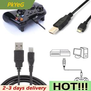 PkYeG Black micro usb charging data cable cord for playstation 4 ps4 controller