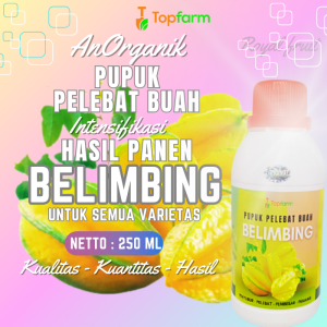 Pupuk Booster Buah Belimbing / Pupuk Pelebat Buah Belimbing / Pupuk Penyubur Daun Dan Buah / Pupuk Pelebat Buah / Pupuk Pembesar Buah Belimbing