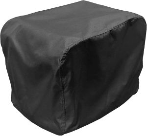 Generator Cover Waterproof Heavy Duty Thicken 600D Polyester with Elastic Drawstring Weather/UV Resistant Generator Cover for Universal Portable Generators 5000-10000 Watt (32L x 24W x 24H)