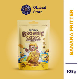 The Kettle Gourmet Bronys Brownie Crisps Banana Fritter Flavour (108g) Pisang Goreng