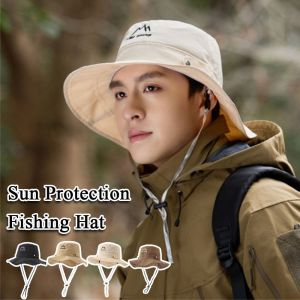 VMCTRD Thoáng khí Mũ câu cá Chống nắng Chống tia cực tím Mũ đi cắm trại và đi bộ đường dài Mũ ngư dân Mùa hè