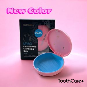 ToothCare+ Portable UVC Sterilizing Box for Orthodontic Retainers & Aligners - 99.99% Sterilization
