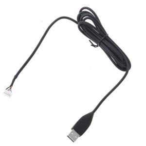 USB Mice Line 2m USB Mouse Cable Black Wire Replacement Repair Partsfor MX518 MX510 MX500 MX310 Gaming Mouse
