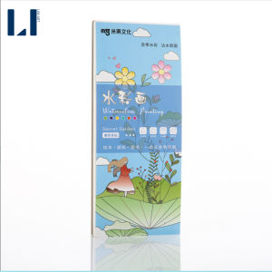 Bộ tranh tô màu nước nén kèm cọ và màu nhiều chủ đề sáng tạo cho bé LIM DIY