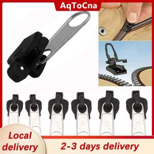 [COD] AqToCna Ship within 24 hours 6pcs Instant Zipper Universal Instant Fix Zipper Repair Kit Replacement Zip Slider for DIY Sew