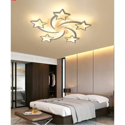 Đèn Ốp Trần - Đèn Led Ốp Trần - Mâm Ốp Trần Hiện Đại Sao 5 Cánh 3 Chế Độ Ánh Sáng Bảo Hành 2 Năm