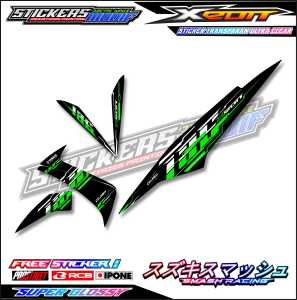 STRIPING VARIASI YAMAHA XEON VIETNAM STYLE / STICKER LIST VARIASI MOTOR XEON VIETNAM STYLE