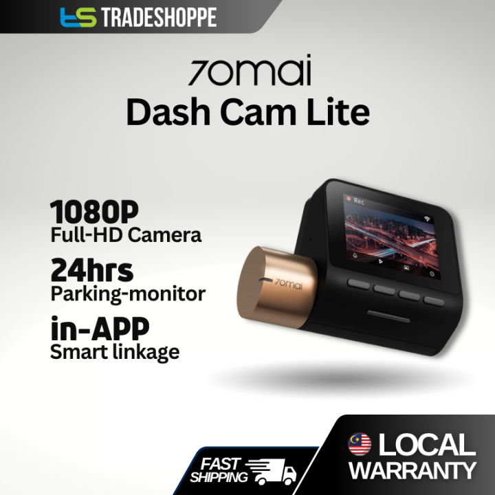 70mai Lite DashCam Car Camera D08 Dash Cam WiFi APP Control Lazada