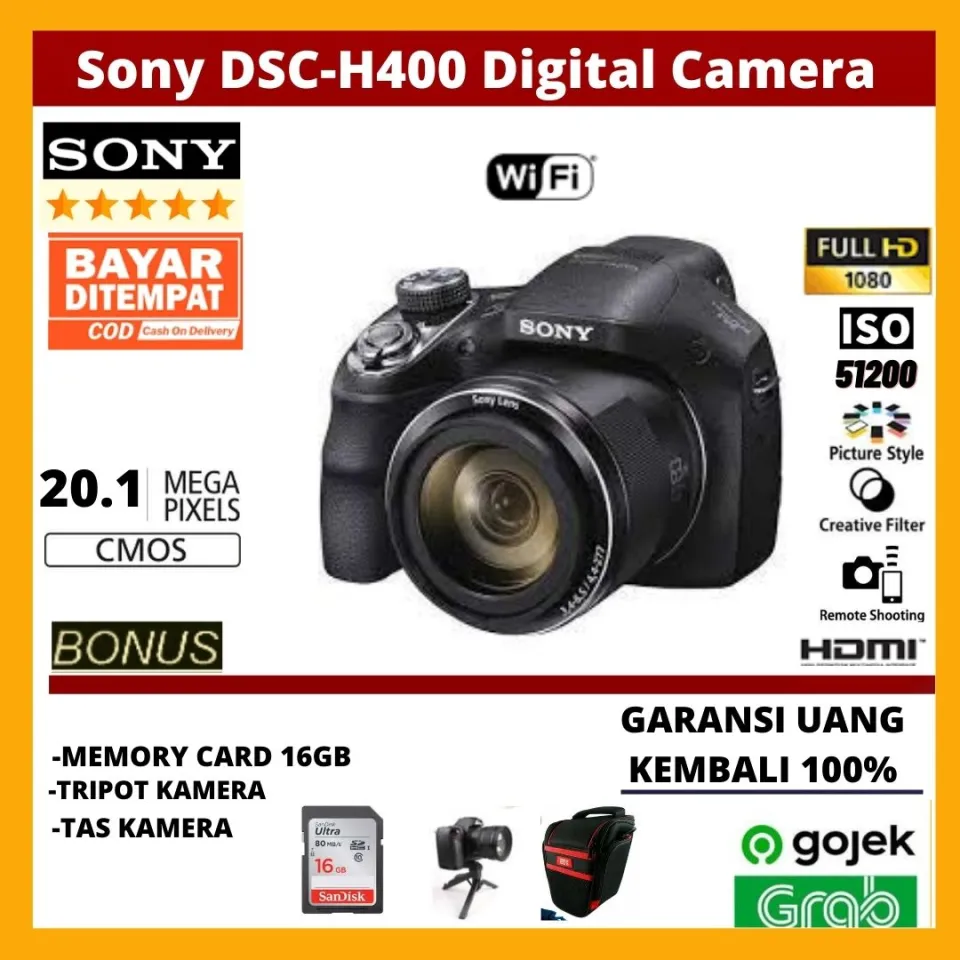 kamera sony dsc h-400 sony h300 sony H-200 Kamera Full Hd 1080P