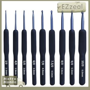 9pcs/Box Yarn Knitting Needles For Sewing Aluminum Knitting Needles