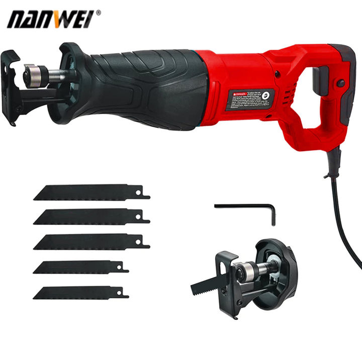 NANWEI 900W Reciprocating Saw 2800SPM No-load Speed