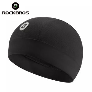 【Local Delivery】ROCKBROS Cycling Cap Anti-UV Comfortable Ice Silk Cycling Balaclava Breathable Quick Drying Fitness Head Cover Outdoors Sports Cap