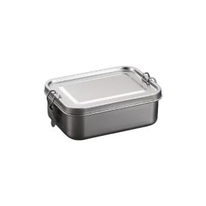 Multipurpose Metal Bentos Box Alternative Capacity Case Leakproof Container for Sandwiches Snacks and Fruits