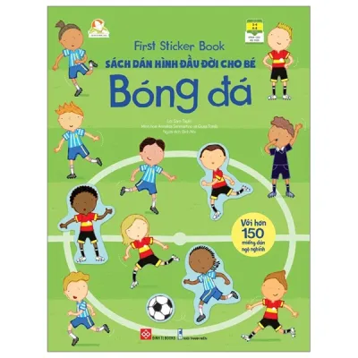 First Sticker Book - Sách Dán Hình Đầu Đời Cho Bé - Dành Cho Bé Từ 3 - 9 Tuổi