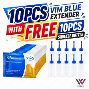 VIM Blue Extender 10 Sachets with Free Storage Bottles for Pig Breeding Supplies