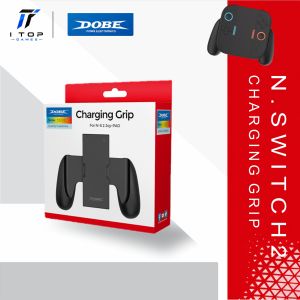 DOBE Charging Grip for Nintendo Switch 2 Joy-Con Comfort Handheld Controller Charger Base with LED Indicator TNS-3177