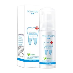 Teeth Whitening Mousse Toothpaste Cleansing Teeth Mousse Remove Plaque Stains Oral Odor Bright Teeth Teeth Whitening and Tartar Remover