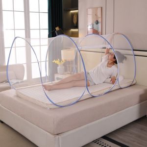 TZD62 Có thể điều chỉnh Lưới chống muỗi du lịch Chống muỗi Di động Giường lưới chống muỗi Lều lưới Đơn Lưới ngủ Ngủ