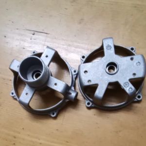 Bộ nắp nhôm quạt khủng đầu quạt loại tốt ( nắp trước+ nắp sau+ lắp sẵn bạc)