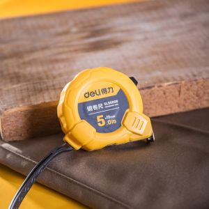 Deli Tape Measure / Meteran 3 - 5 m Elastis Pengunci Manual EDL900XB / Alat Perkakas