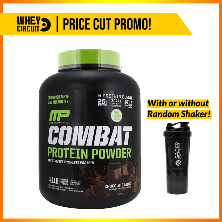 MusclePharm Combat Protein Powder 4.11 lbs Lazada PH