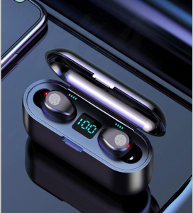 ZUZG Wireless Earphone Bluetooth V5.0 TWS Bluetooth Headphone LED Display Headset With Microphone