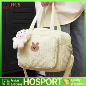 【HCS】Baby Diaper Travel Organizer Bag Spacious with Cartoon Design and Multiple Pockets for Easy Packing