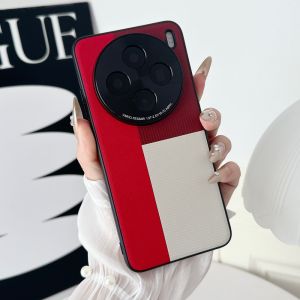 For VIVO X200 Pro Case Luxury PU Leather Fashion Skin Protective Back Cover Case For VIVO X200 Pro Mini X200Pro Phone Shell