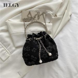 IELGY Túi Vải Kèm Túi Xô Túi Messenger Dây Xích Thời Trang Đơn Giản Cho Nữ