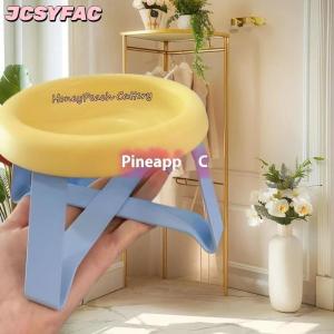 JCSYFAC New cột sống bảo vệ Vật nuôi Bát Chân cao cổ bảo vệ mèo bát với đứng thức ăn vật nuôi Bát vật nuôi nguồn cung cấp