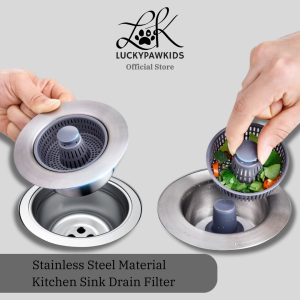 Stainless Steel Kitchen Sink Drainage Filter / Quick Drainage / Anit-Clogging / Anti-Odor