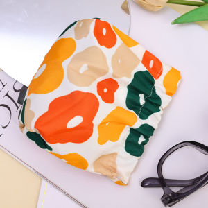 【♡Lovely girls house♡】Mini Portable Cosmetic Storage Bag with Shrapnel Printing Key Headphone Organizer Coin Purses & Pouches