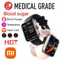 HUAWEI 2025 NEW Blood Glucose Smartwatchs Electrocardiogram Temperature Blood Oxygen Sleep Monitoring ECG+PPG Sports Smart Watch smartwatch for men. 