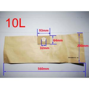 Universal Dry Vac Dust Bag Non-woven Fabric/Disposable Paper Vacuum Cleaner Replacement Filter Bags 10-20L
