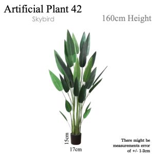 ⭐SKYBIRD⭐ Artificial Plant Decor Tree Indoor Plant Decoration Plant Home Decor Office Plant Lobby Plant Decoration Artificial Greenery Indoor Tree Artificial Plant Decoration Indoor Plant Decor for Home Office Hotel Lobby Interior Decoration