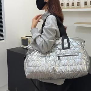 Large Capacity Short Trip Travel Duffel Bag Portable Handbag Wet Dry Separation Sports Gym Boarding Luggage Tote Bag