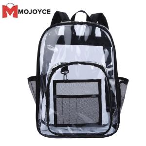 MOJOYCE Fashion Large Backpack for Shopping for Women Transparent Multi Layers Rucksack Casual Students